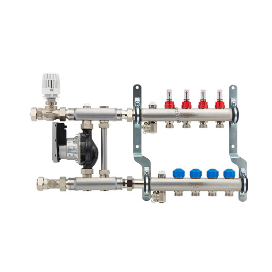 Set regulacijski F36 s pumpom (za razdjelnik sa zakrivljenim držačima 200/30 i konusnim brtvljenjem TTO)
