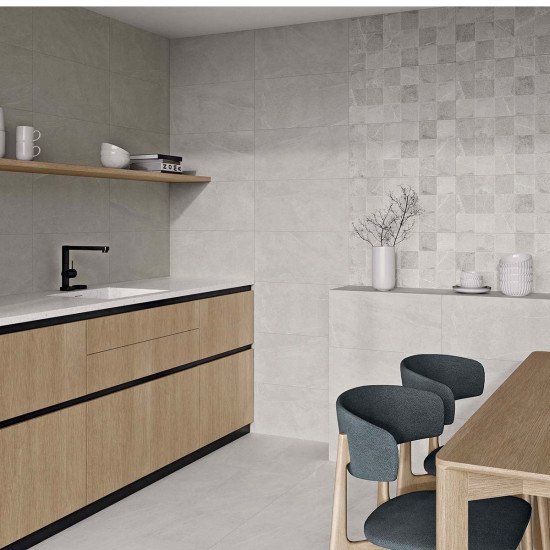 Pločica keramička unutarnja BELLEVUE GREY LIGHT MAT 30x60 cm (1,62)