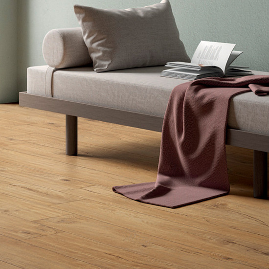 Pločica keramička unutarnja retificirana 20x120 cm LE DOGHE CASTAGNO (1,44)