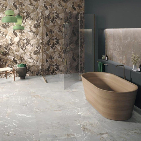 Pločica keramička unutarnja retificirana 60x120 cm GENESIS GREY (1,44)