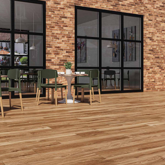 Pločica keramička unutarnja retificirana 20x120 cm WALKYRIA OAK (1,68)