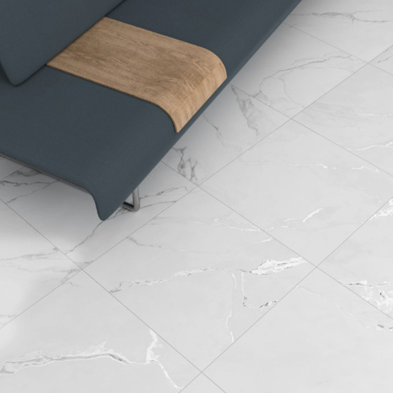 Pločica keramička unutarnja GRES 60,8x60,8 cm HANOI BLANCO (1,48)