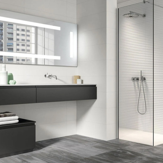 Pločica keramička unutarnja 25x75 cm PURE BLANCO MAT (1,31)