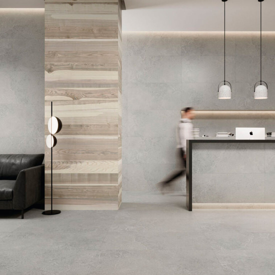 Pločica keramička unutarnja retificirana GRES 60x120 cm NORWICH PEARL MAT (1,44)