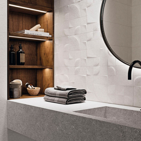 Pločica keramička zidna dekor retificirana 30x90 cm KONE KEPLER SAND  (1,08)