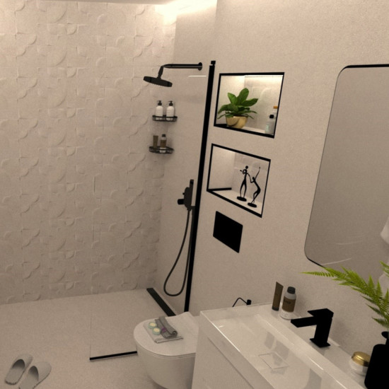 Pločica keramička zidna dekor retificirana 30x90 cm KONE KEPLER SAND  (1,08)