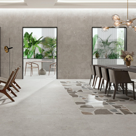 Pločica keramička INOUT (vanjska/unutarnja) retificirana 75x75 cm GLAMSTONE COLD mat (1,11) (DIZ)