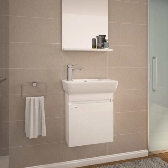Baza s umivaonikom 50 cm bijela SENEX CITY 