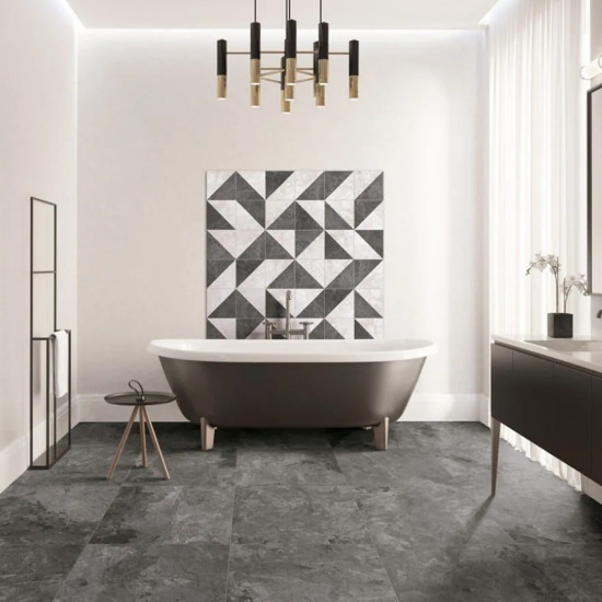 Pločica keramička unutarnja retificirana 60x120 cm AMAZING ANTRACITE (1,44)