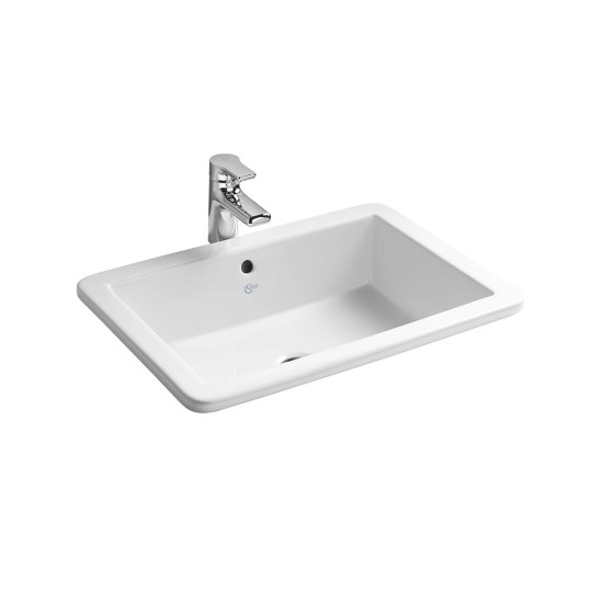 Umivaonik nadgradni Ideal Standard Strada s preljevom 595x435 mm bijeli 