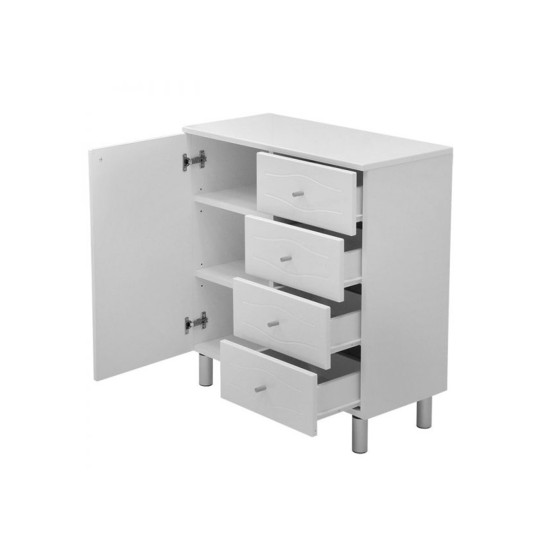 Ormar 70x74cm bijeli 1V 4L FRAMINI DOMINO A 