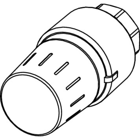 TECE termostatska glava M 30 x 1,5, regulacijski raspon 1-5 (7-28 &deg;C) 8740461