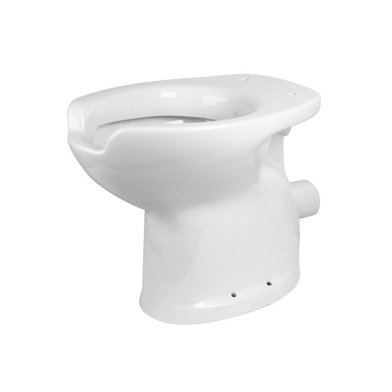 Školjka WC baltik za osobe s tjelesnim invaliditetom bijela IDRAL
