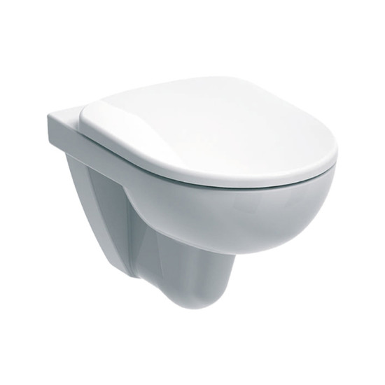Školjka WC viseća s daskom soft close bijela RIMFREE GEBERIT SELNOVA ovalna