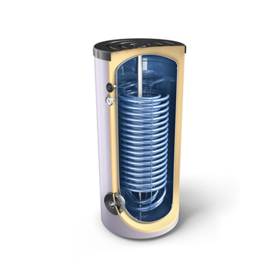 Spremnik dizalice topline za sanitarnu vodu 300 L - jedan dvostruki izmjenjivač TESY S1 3,0 m2