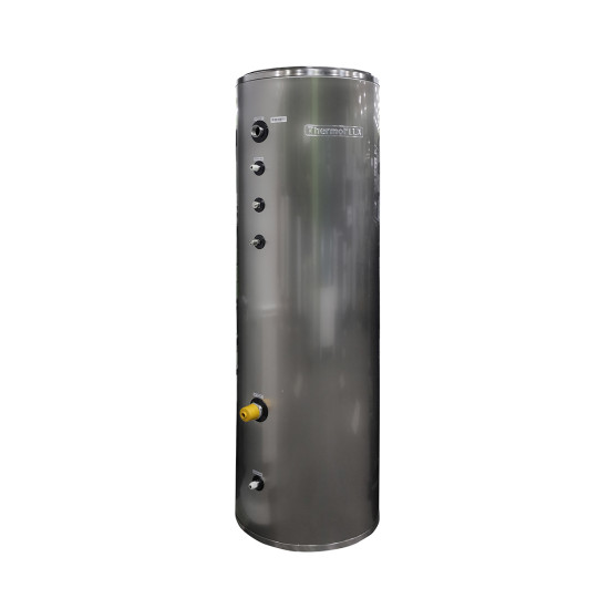 Spremnik dizalice topline za sanitarnu vodu INOX - dva izmjenjivača S2 2,6 m2 (integriran grijač 3kW 230 V) THERMOFLUX
