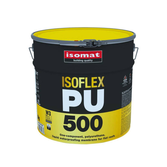 ISOFLEX PU 500 sivi 25kg - Poliuretanska hidroizolacijska membrana ISOMAT