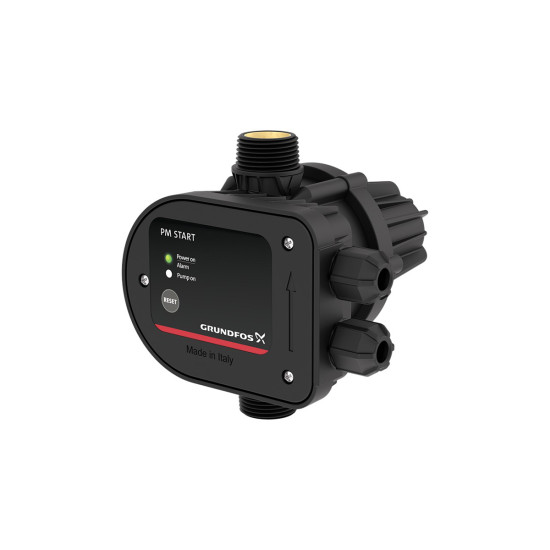 Uređaj za reguliranje tlaka (pressure manager) PM PLUS 1,5 -3,0 bar 1x115-230V 50/60Hz SCHUKO za automatsku kontrolu pokretanja/zaustavljanja pumpi (odgovara za pumpe do 1,5kW) 1,5 -3,0 bar GRUNDFOS 