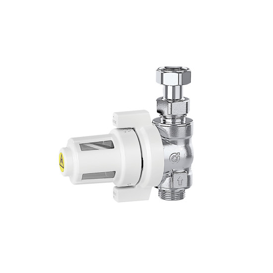 Filter magnetni za ugradnju ispod plinskih bojlera, ravni priključak 3/4"M x 3/4"Ž CALEFFI 