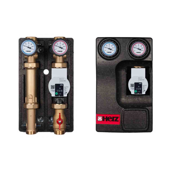 Pumpna (cijevna) grupa PUMPFIX DIREKT DN 32 sa elektronskom pumpom Wilo Yonos PARA 30/6 RKA 180 HERZ      
