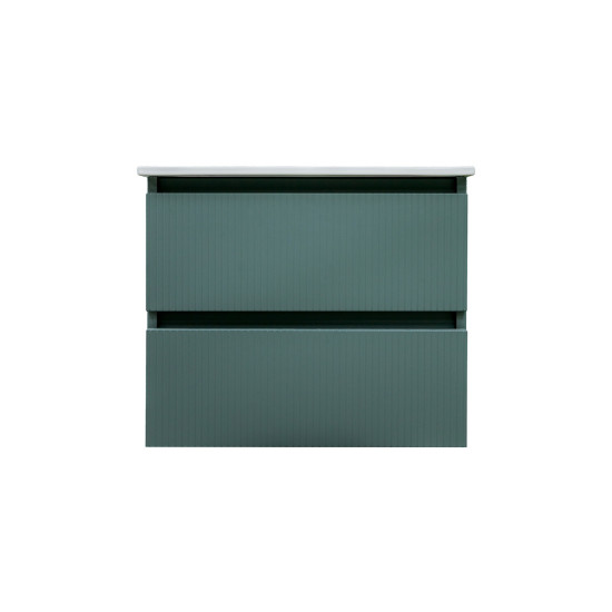 Baza 60 cm zelena mat  sa umivaonikom 2L FRAMINI RIDGE 