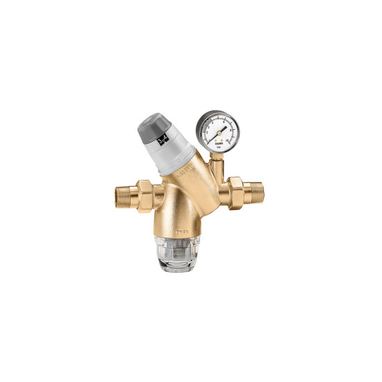 Ventil za reguliranje tlaka MM 1-6 bar s filterom, mogućnost ugradnje manometra CALEFFI