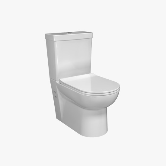 Monoblok komplet sa daskom univerzalni bijeli VENTURI VITA 