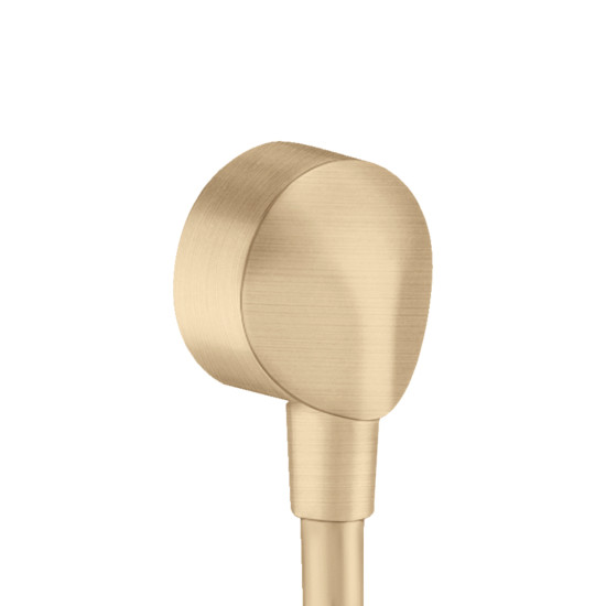 Zidni priključak za tu&scaron; bez nepovratnog ventila E bru&scaron;ena bronca FixFit HANSGROHE 