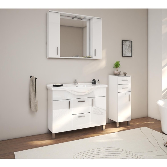 Viseći element 85cm bijela SENEX  BIANKA (KG0294)