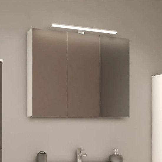 Ogledalo sa ormarićem 90 cm grafit/artisan SENEX C LINE 