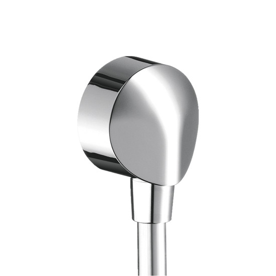 Zidni priključak za tu&scaron; bez nepovratnog ventila E krom FixFit HANSGROHE 