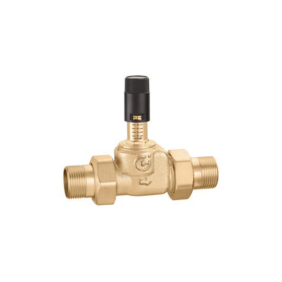 Ventil prijemosni diferencijalnog tlaka 3/4" holenderski, podesiv, s gradacijskom skalom 1-6 CALEFFI 