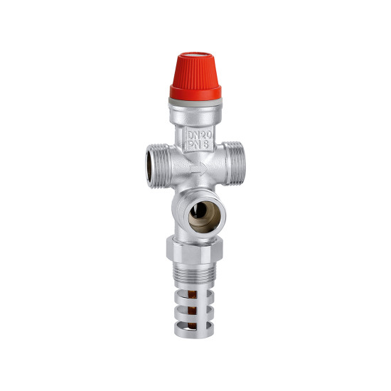 Termički izolator-za&scaron;tita 3/4" (za kamine i kotlove na čvrsto gorivo - automatsko dopunjavanje, gumb za ručno pražnjenje) CALEFFI 