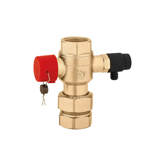 Ventil 3/4" za ekpanzione posude sa ispusnom slavinom CALEFFI 