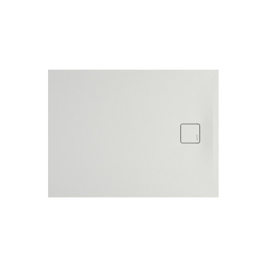 Kada tu&scaron; lijevani mramor STONE DeLuxe 100x80 cm bijela AQUAESTIL 