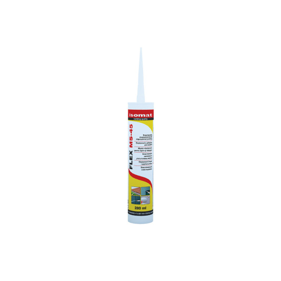 Elastomerna vezivna i zaptivna masa za vi&scaron;estruku upotrebu FLEX MS 45 bijela 280 ml ISOMAT