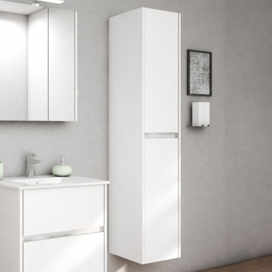 Ormar 35x166 cm 2V bijela SENEX DRINA 