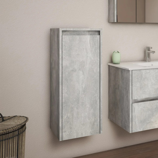 Ormarić viseći 35x87x33 cm beton SENEX DRINA 