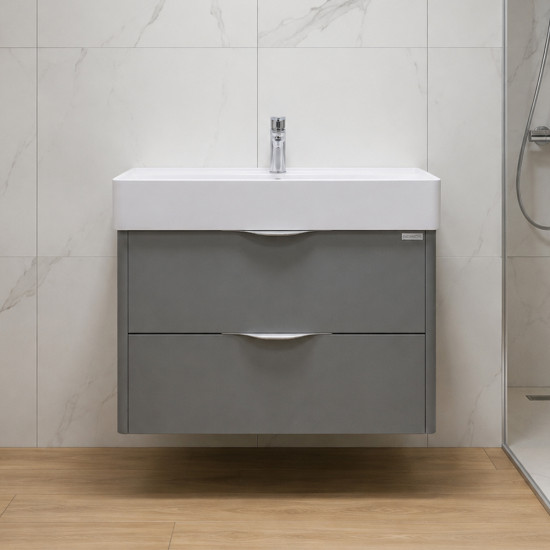 Baza 80 cm s umivaonikom 2L onix siva ARDEA AQUAESTIL 