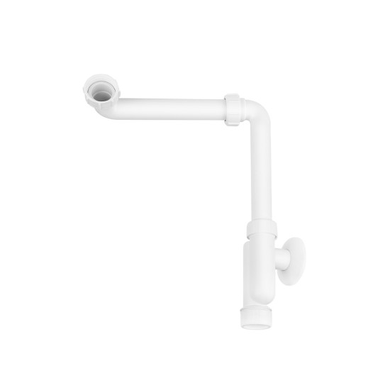 Sifon za umivaonik za u&scaron;tedu prostora 5/4 x 32mm - donja revizija Mc ALPINE 