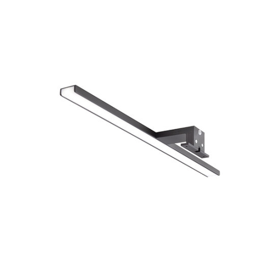 Svjetiljka kupaonska LED crna LINEA 400 6W 230V AQUAESTIL 
