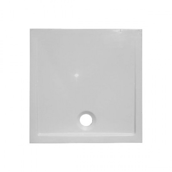 Super plitki tuš 90x90 cm kvadratni bijeli HIDRA ACER (8891)