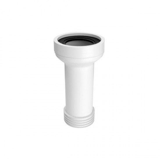 Nastavak za WC školjku baltik DN 100x260 mm ravni mandžetni Mc ALPINE (Mc-HC37S/WC-CON2)