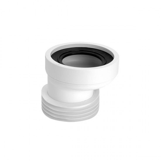 Nastavak za WC školjku simplon ekscentrični, mandžetni 120 mm DN100 Mc ALPINE (Mc-WC-CON4)