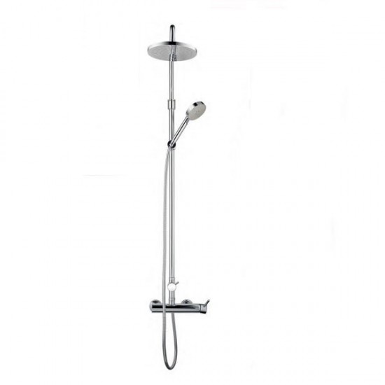 Dual shower sistem chrome FRESH UNITAS (00442)