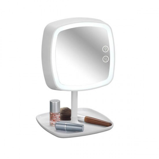 Ogledalo kozmetičko i stolna lampa s LED rasvjetom WENKO Ostia (22851100)