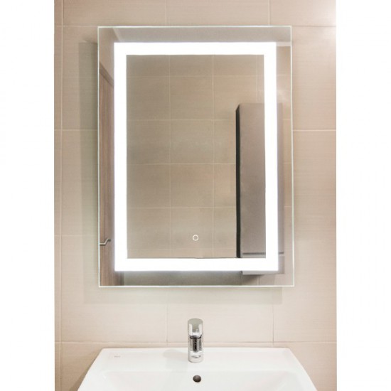 Ogledalo LED 80cm x 60cm (prekidač na dodir) (78603)