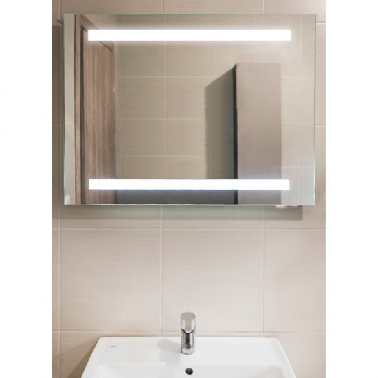 Ogledalo LED 80cm x 60cm (prekidač na dodir) (78604)