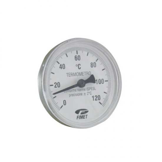 Termometar ravni Ø 63 bimetal 0-120 °C 1/2” TB-63/VE FIMET-WATTS (PT3A507009)