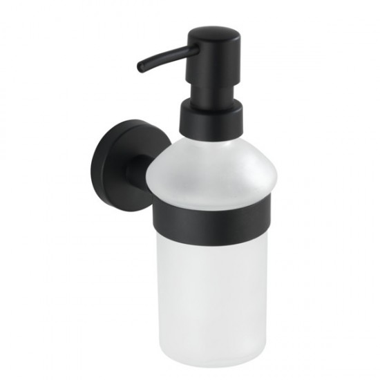 Dozer za tekući sapun nehrđajući čelik WENKO Bosio Black (24235100)